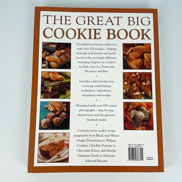 The Great Big Cookie Book Softcover Cookbook Over 200 Recipes Sweets Deserts - Picture 2 of 13